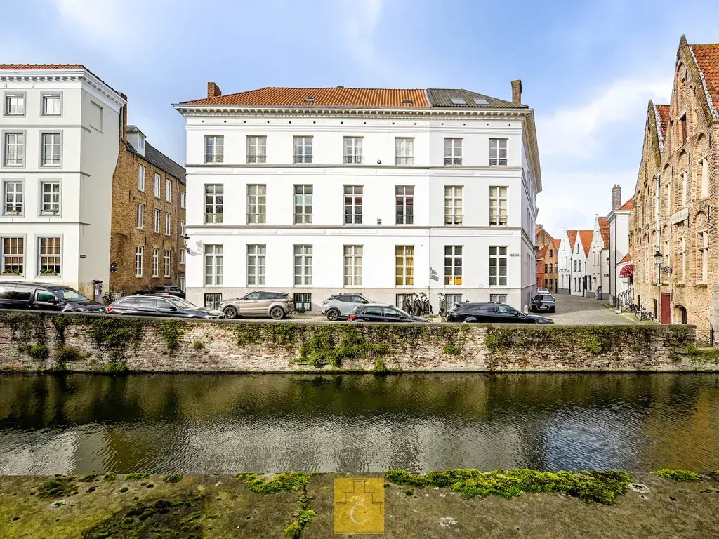 Exterior - Restored Apartment with Canal View in Bruges