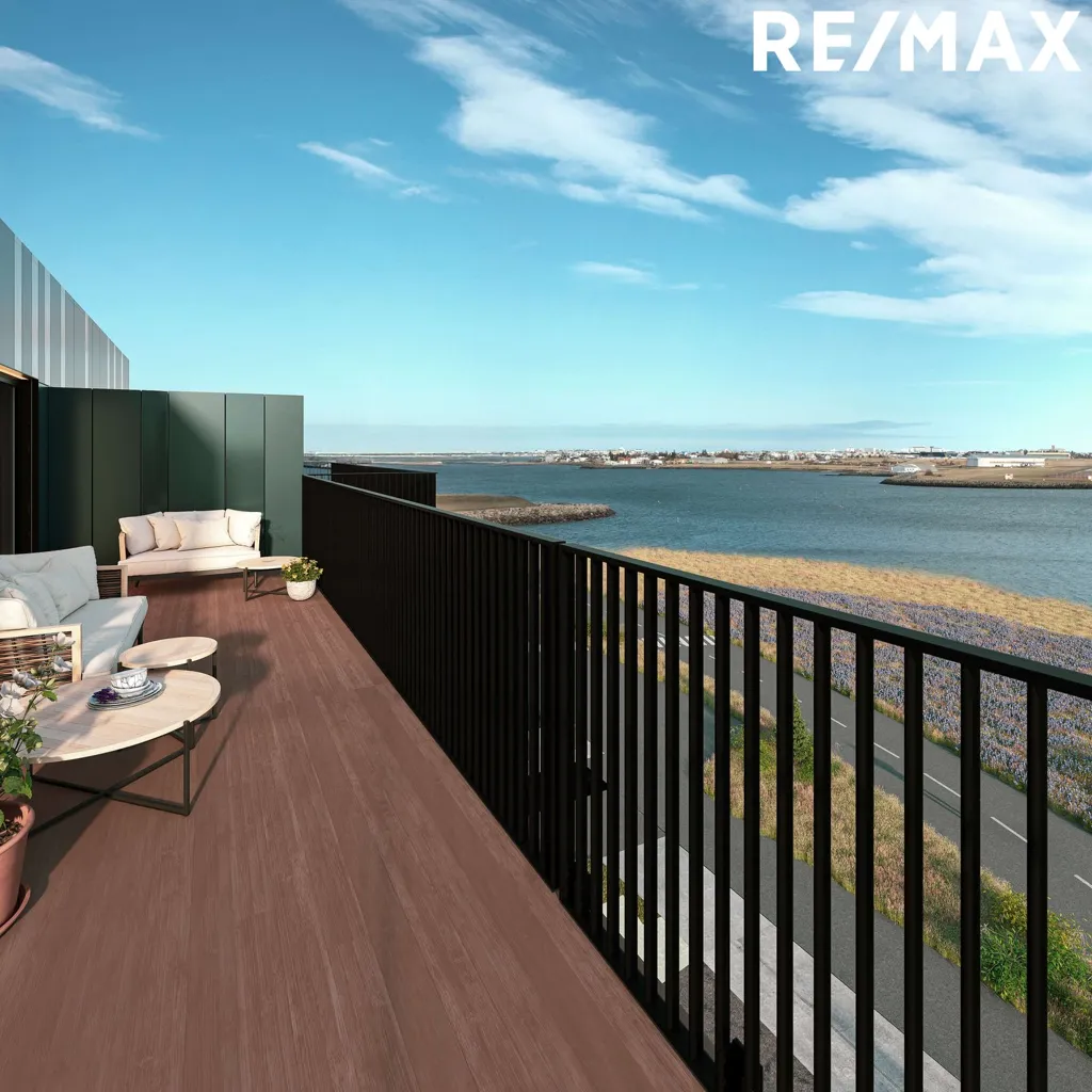 Terrasse - Appartement 4 pièces à Kópavogur