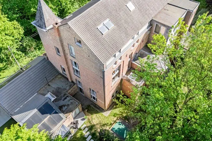 Vue aérienne - Appartement Rue de l'Hospice à Bassenge