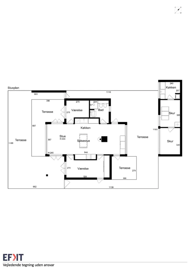 Plaan - Architect-Designed Summerhouse with Storebælt View