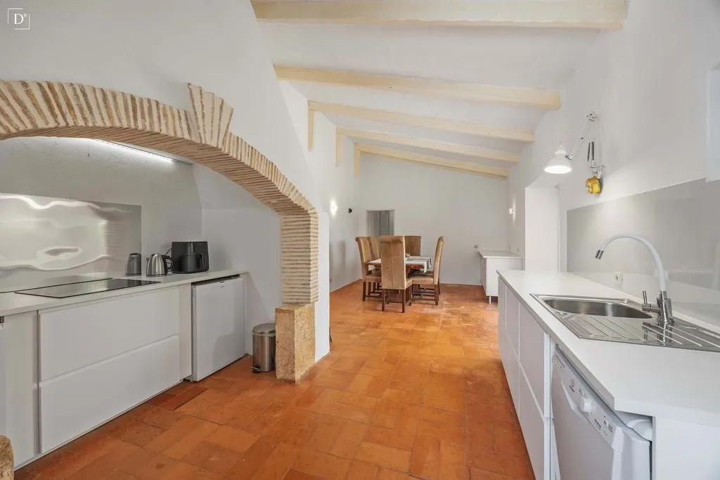 Cuisine - Luxury Villa with Panoramic Views in Querença