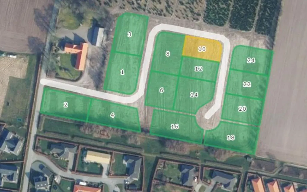 Planimetria - Year-Round Plot with 5G Coverage in Juelsminde