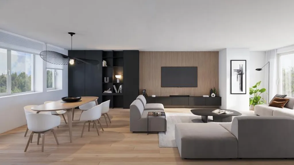 Séjour - Appartements Neufs avec Prestations de Qualité à Bruxelles