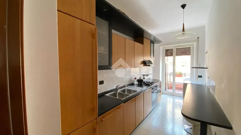 Cucina - Studio Apartment with Balcony in Rome