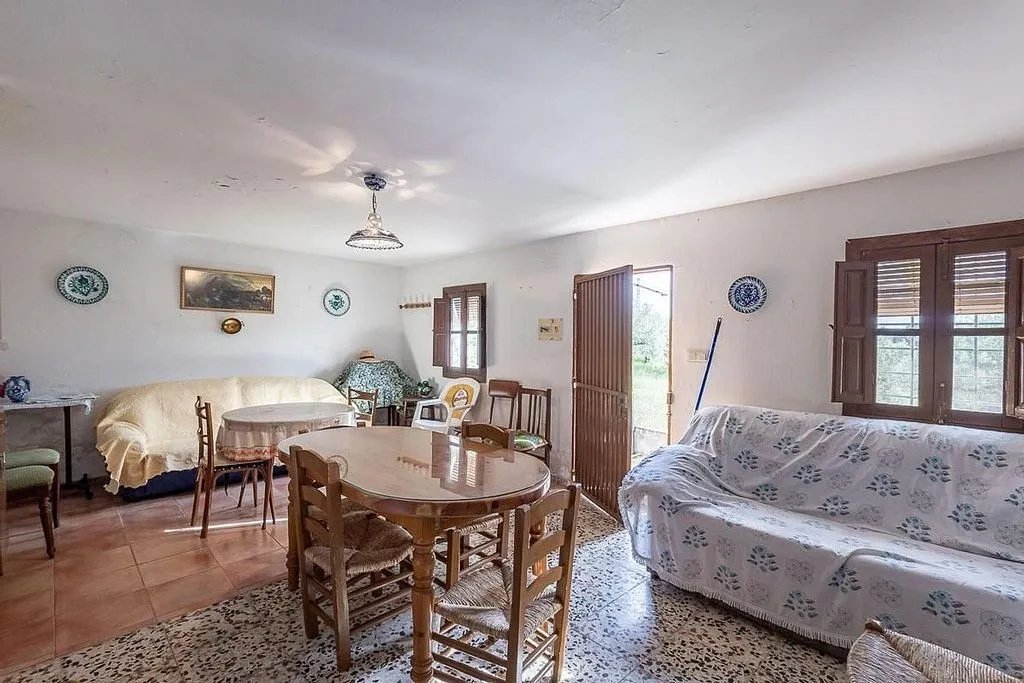 Dining Room - Rustic Farmhouse with Olive Grove in Monachil