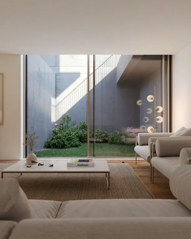 Séjour - Contemporary Villa with Garden in Arcozelo