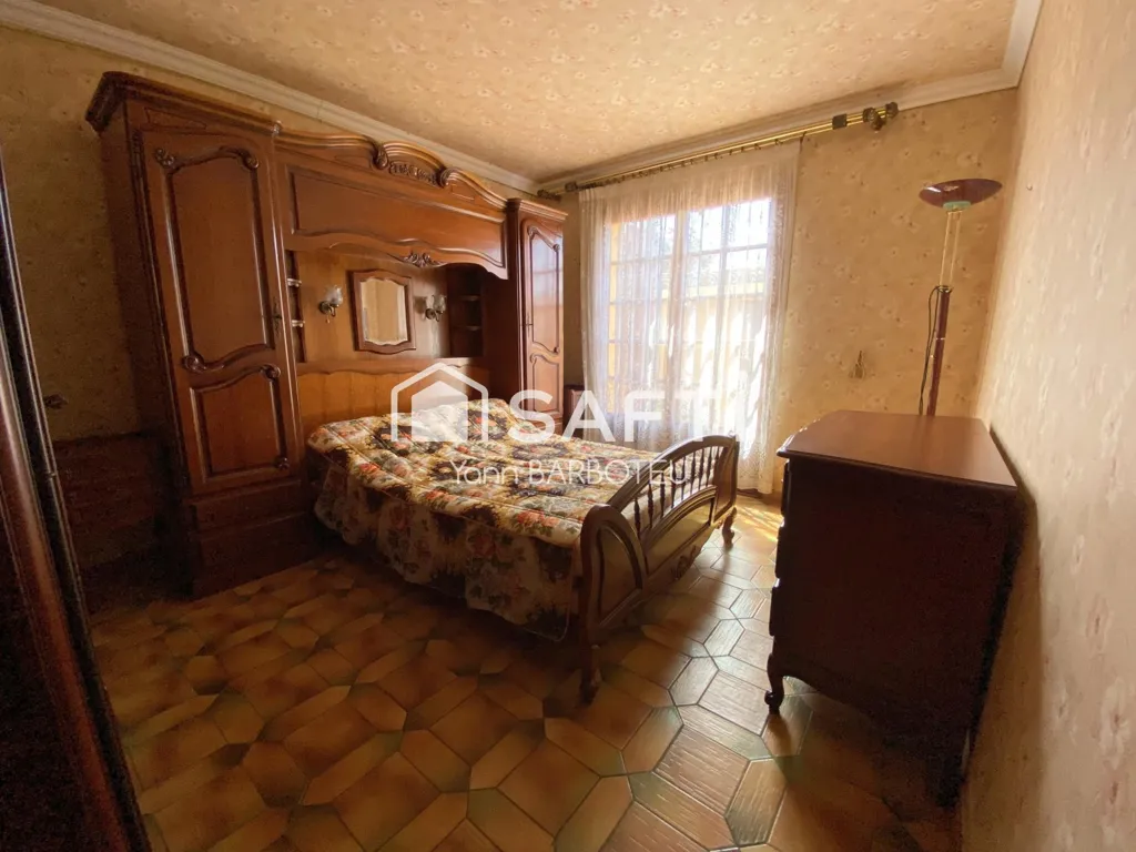 Bedrooms - Rustic House with Pool near Perpignan