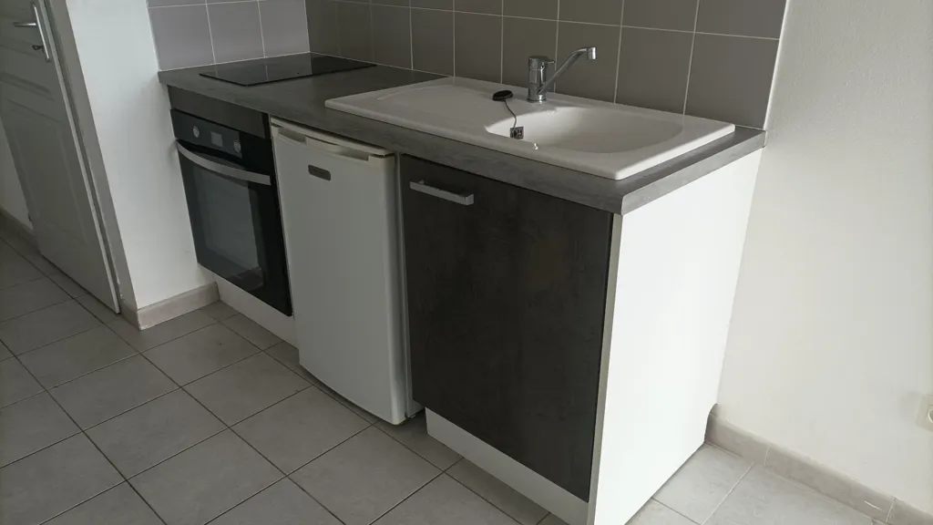 Cuisine - Appartement T2 avec Terrasse à Narbonne