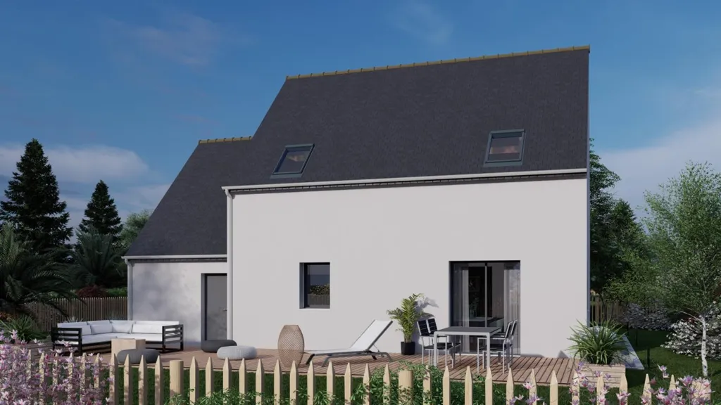 Contemporary Home with Garden in Normandy