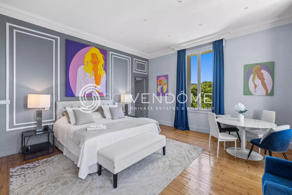 Chambres - Mansion Belle Époque avec Piscine à Cannes