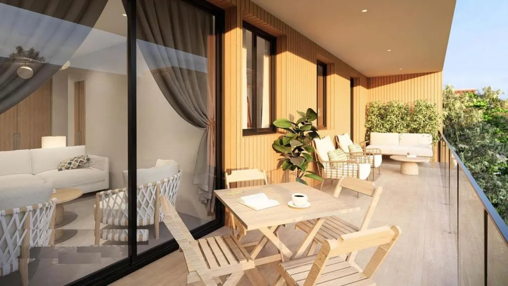 Balcon - New Build Apartment with Pool in Jávea Centre