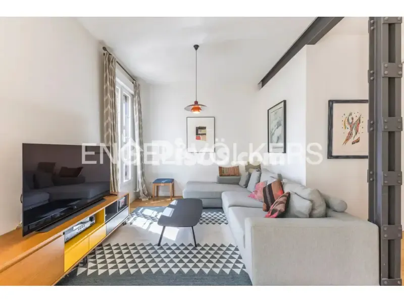 Séjour - Apartment with Balcony in Chamberí
