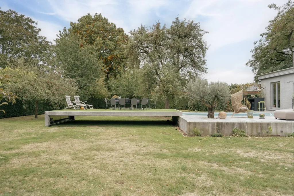 Piscine - Maison Art Déco avec Piscine à Waregem
