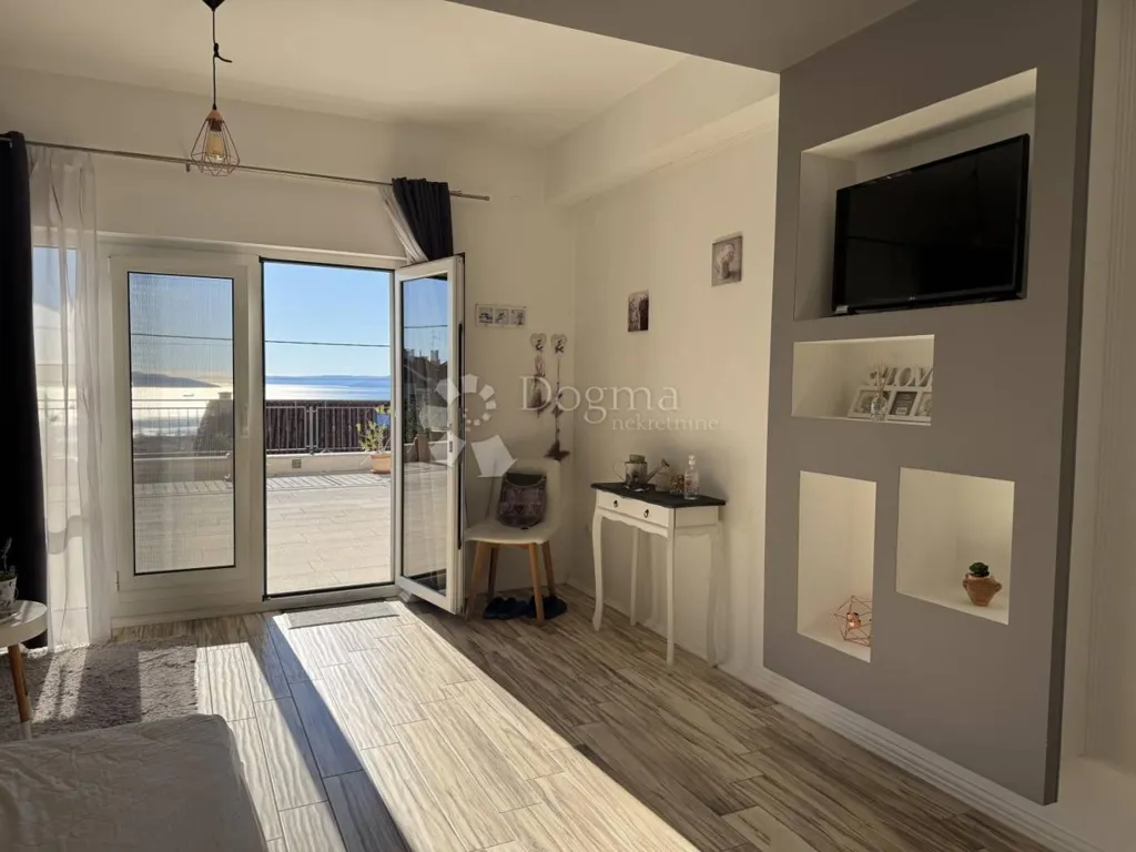 Camere da letto - Studio Apartment with Sea View in Drenova, Rijeka