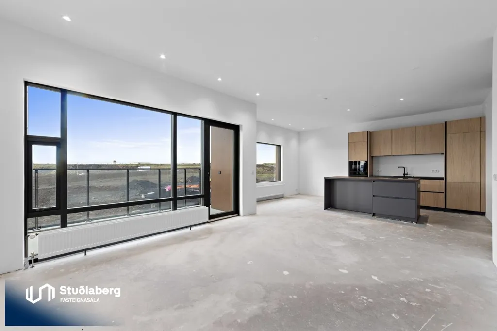 Séjour - Appartement 4 pièces à Reykjanesbær