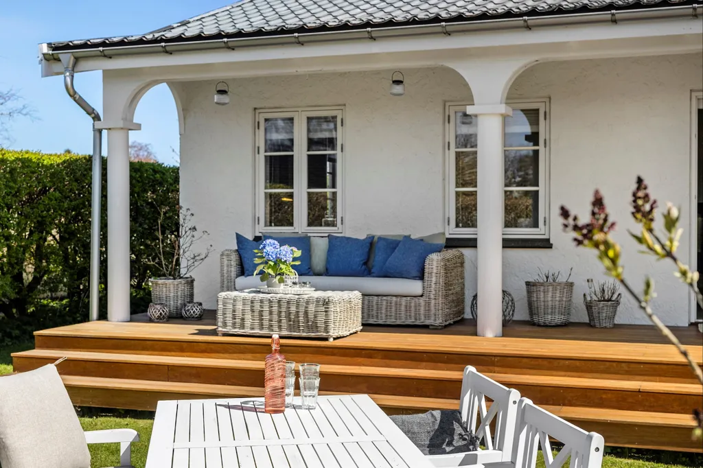 Terrasse - Modern Villa with Garden in Græsted