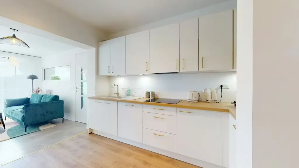 Cuisine - Appartement Meublé avec Internet à Nanterre