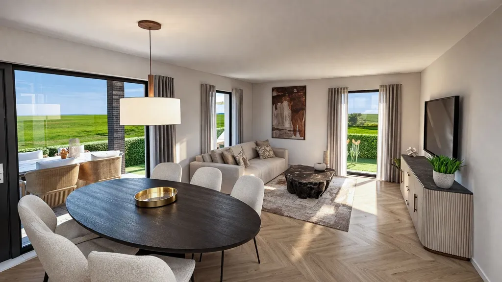 Söögituba - Ground Floor Apartment with Garden in Echt