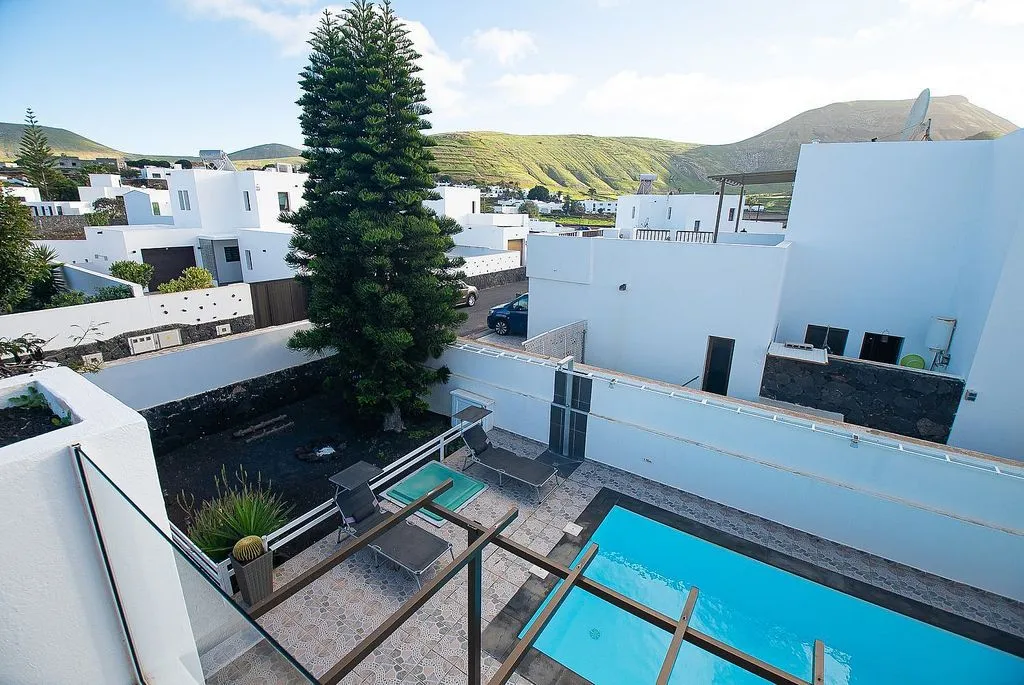 Piscine - Chalet with Pool and Terrace in Yaiza