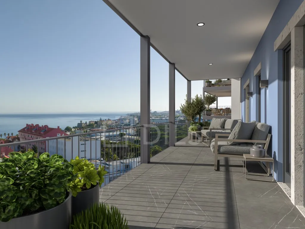 Balcon - Penthouse with Terrace in Monte Estoril