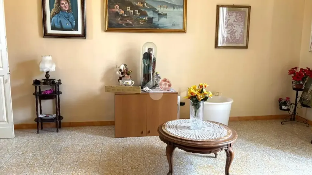 Salón - Historic House with Starry Ceilings in Alezio