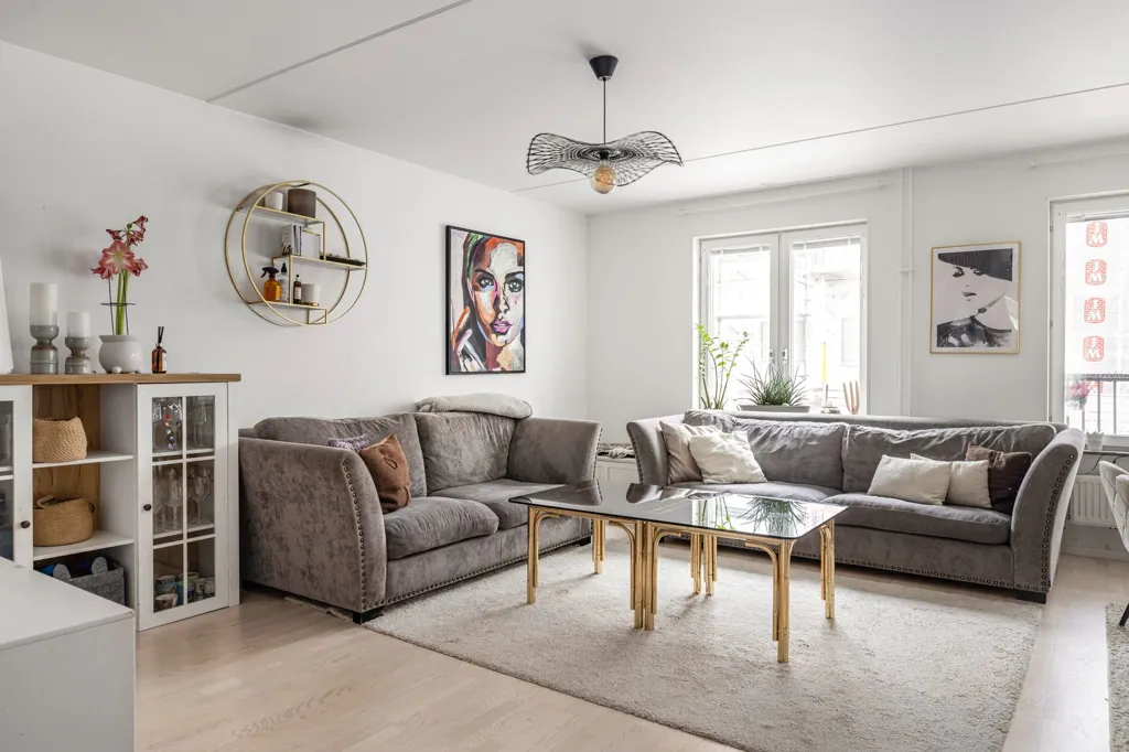 Séjour - Appartement 4 pièces à Täby