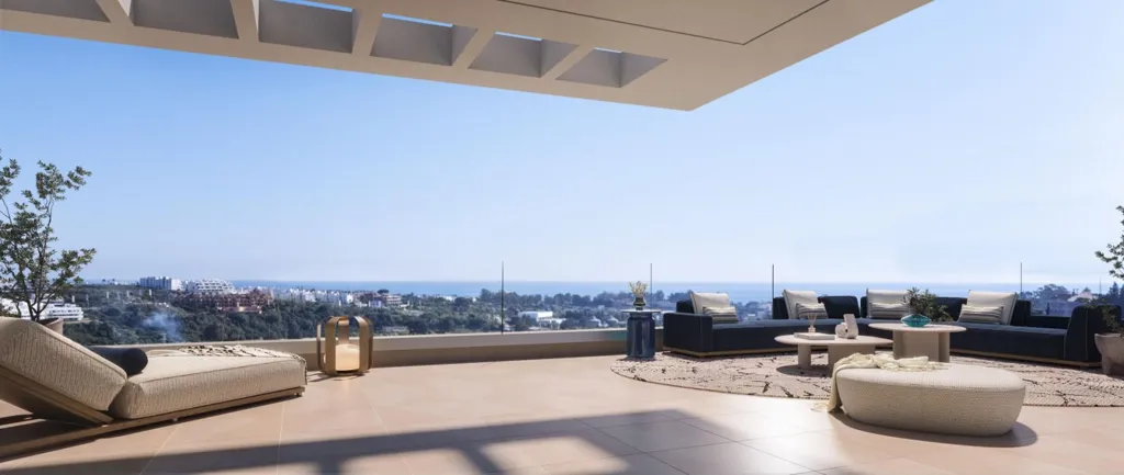 Terrass - Apartment with Pool in Estepona Centro