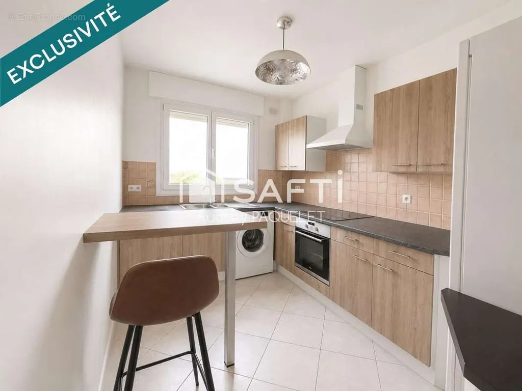 Köök - Apartment with Balcony in Dijon