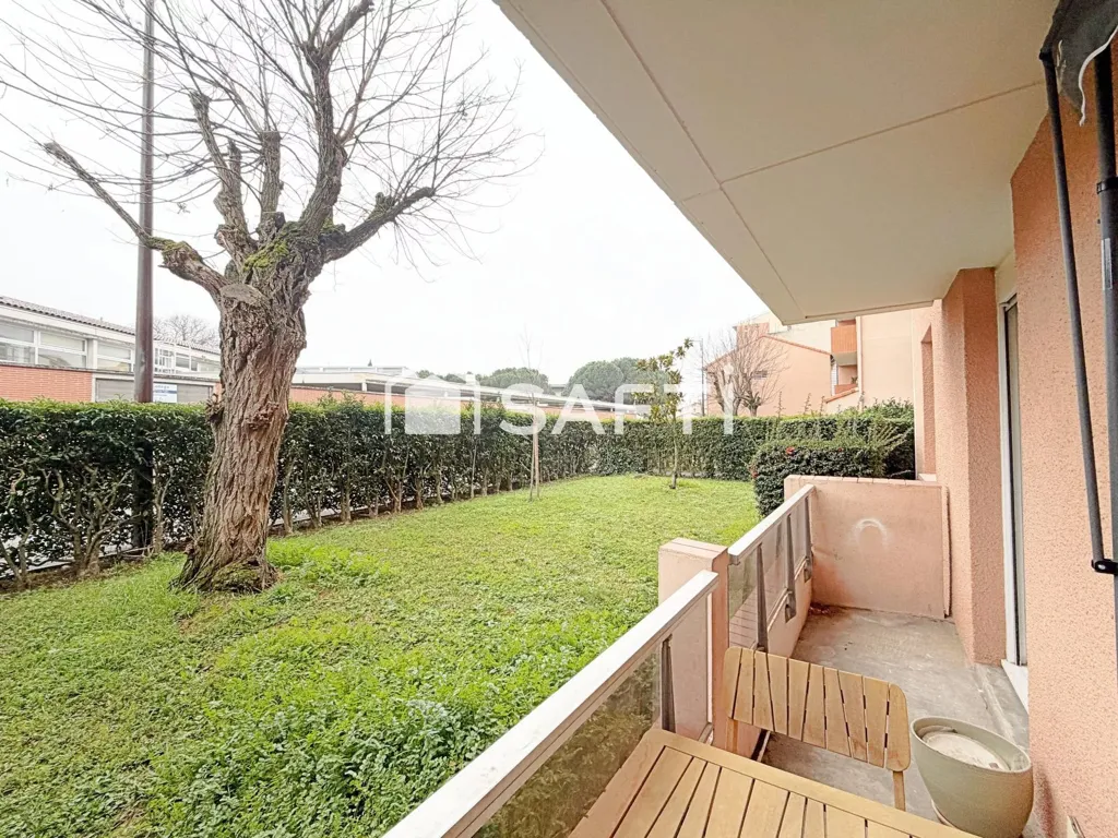 Jardin - Appartement Rénové avec Balcon à Toulouse