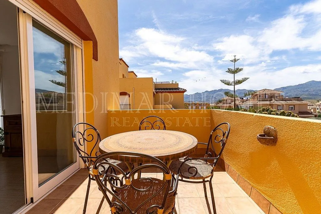 Terrasse - Apartment with Pool and Terrace in Los Gallardos