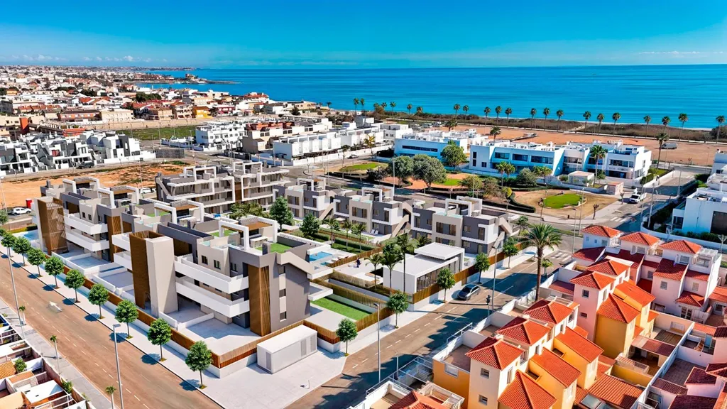 Õhuvaade - Beachfront Apartments with Spa in Pilar de la Horadada