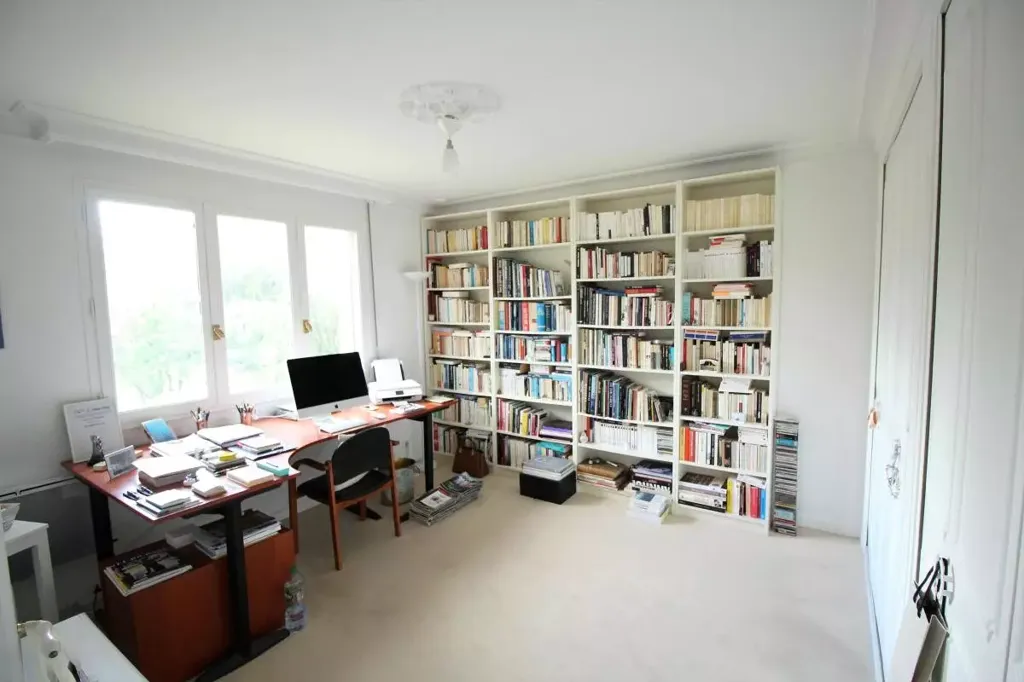 Bureau - Maison d'Architecte avec Piscine Chauffée à Andard