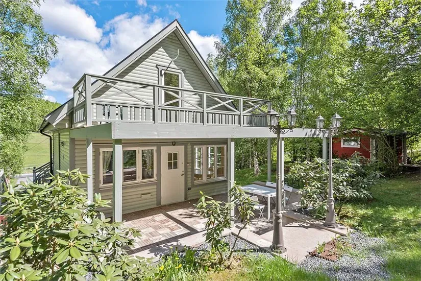 Extérieur - Charming House with Balcony in Huddinge