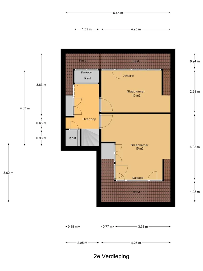 Plan - Modernised Ajourwoning with Garden in Gouda