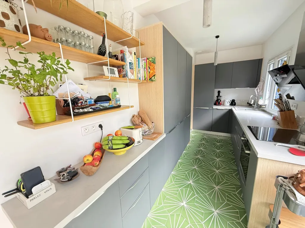 Cuisine - Maison Familiale Rénovée avec Jardin à Clamart
