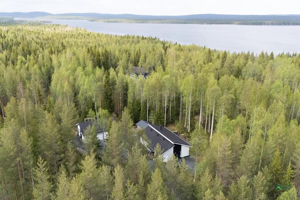 Õhuvaade - Detached House with Sauna in Rovaniemi