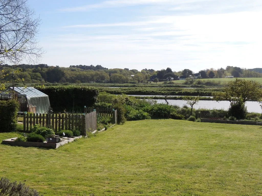 Jardin - Maison de Luxe avec Vue sur Marais à Mesquer