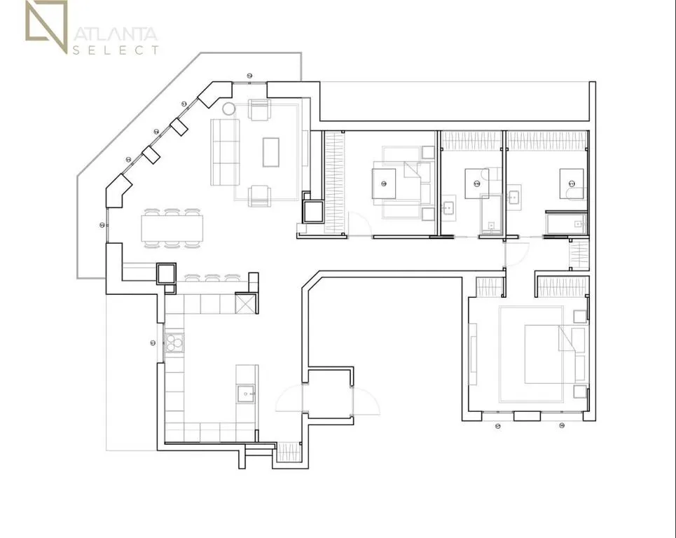 Plan - Luxury Penthouse with Terrace in Madrid
