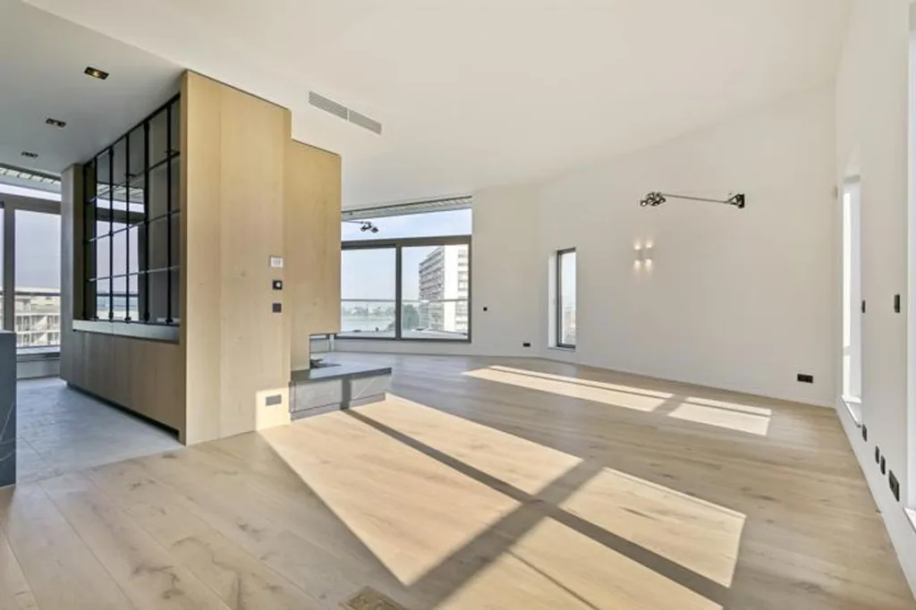 Séjour - Penthouse avec Vue sur la Schelde à Anvers