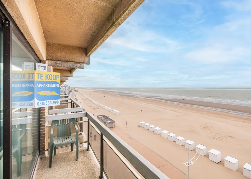 Balcon - Appartement avec Vue Mer à Sint-Idesbald