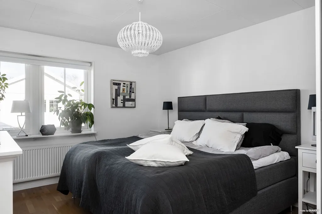 Bedrooms - Two-Storey Villa with Garden in Ullstorp