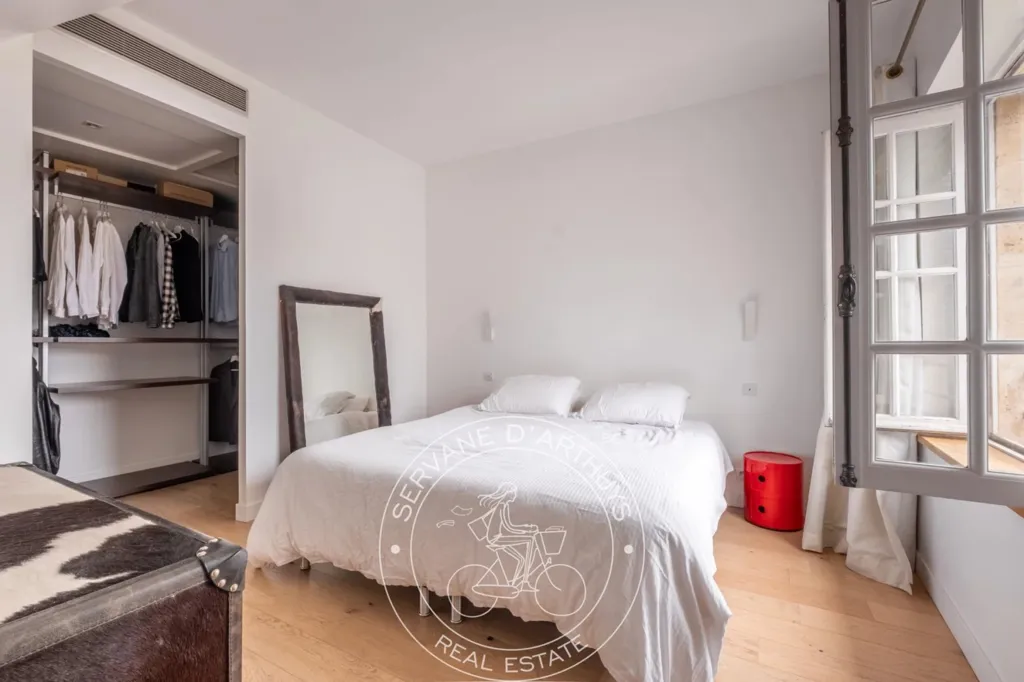 Chambres - Triplex Charmant dans Hôtel Particulier à Paris 3 - Archives