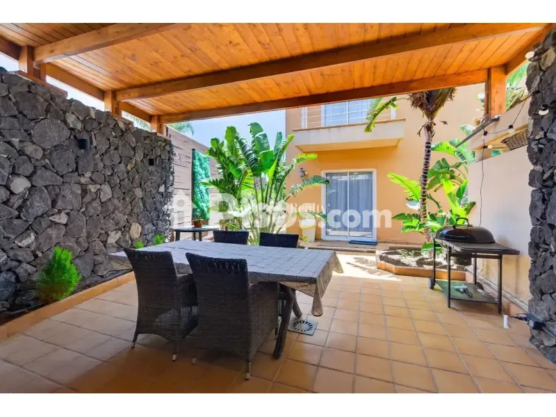 Terrass - Chalet with Private Pool in Puerto de Santiago
