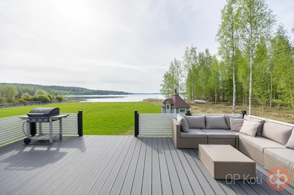Terrass - Riverside Plot with Sauna in Sotkamo