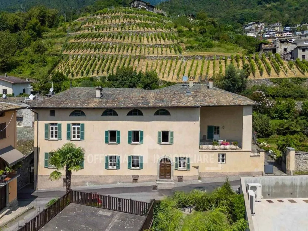 Vue aérienne - Luxury Villa with Garden in Sondrio