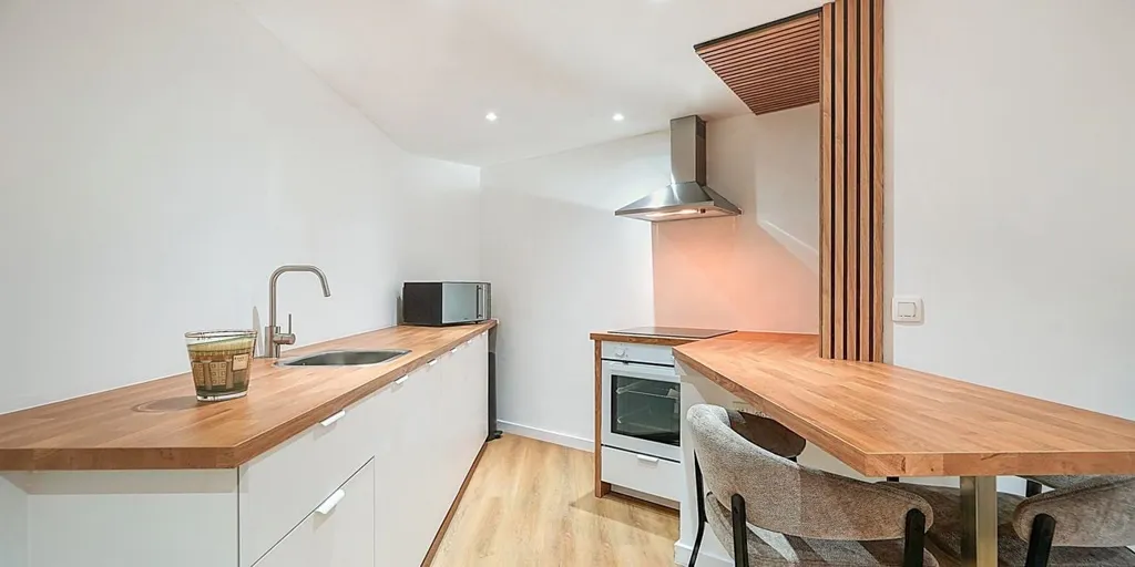 Cuisine - Appartement avec Balcon à Tamines