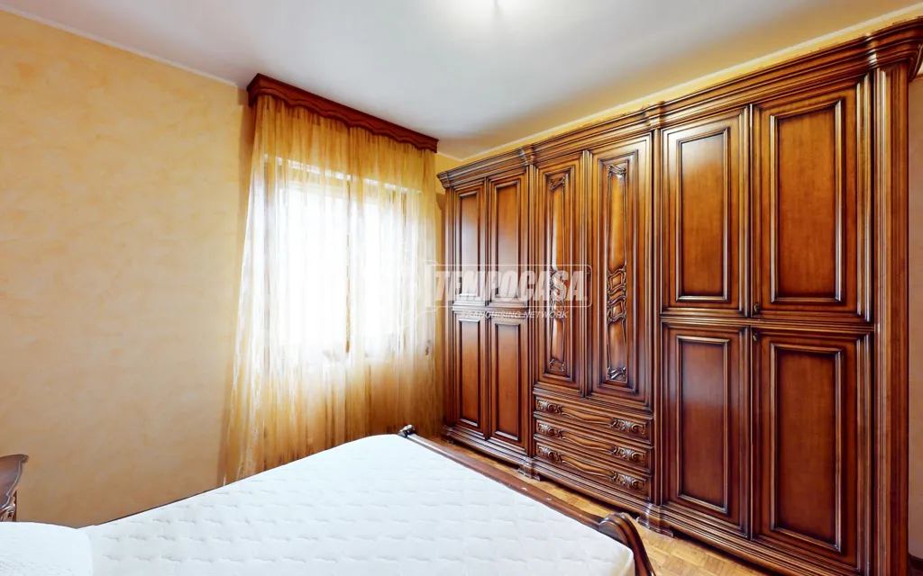 Bedrooms - Four-Room Apartment with Balcony in Paullo