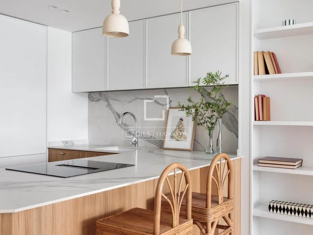 Cuisine - Luxury 1-Bed Flat with East View in Salamanca