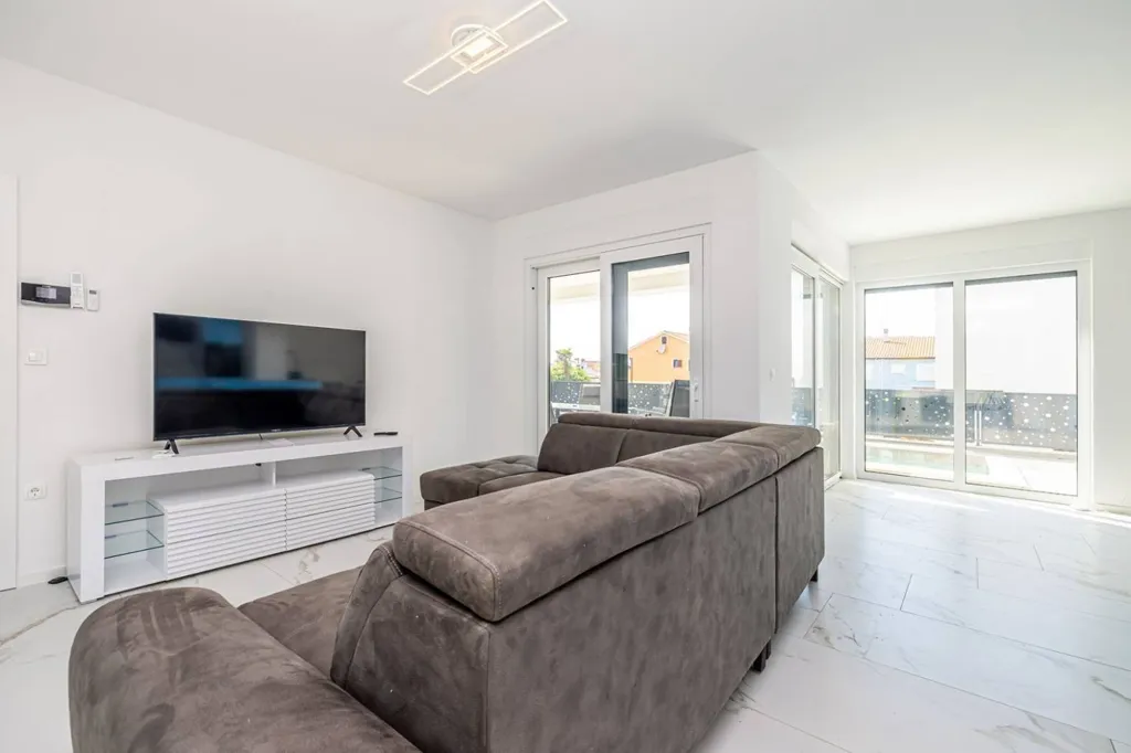 Soggiorno - Contemporary Villa with Pool in Malinska-Dubašnica