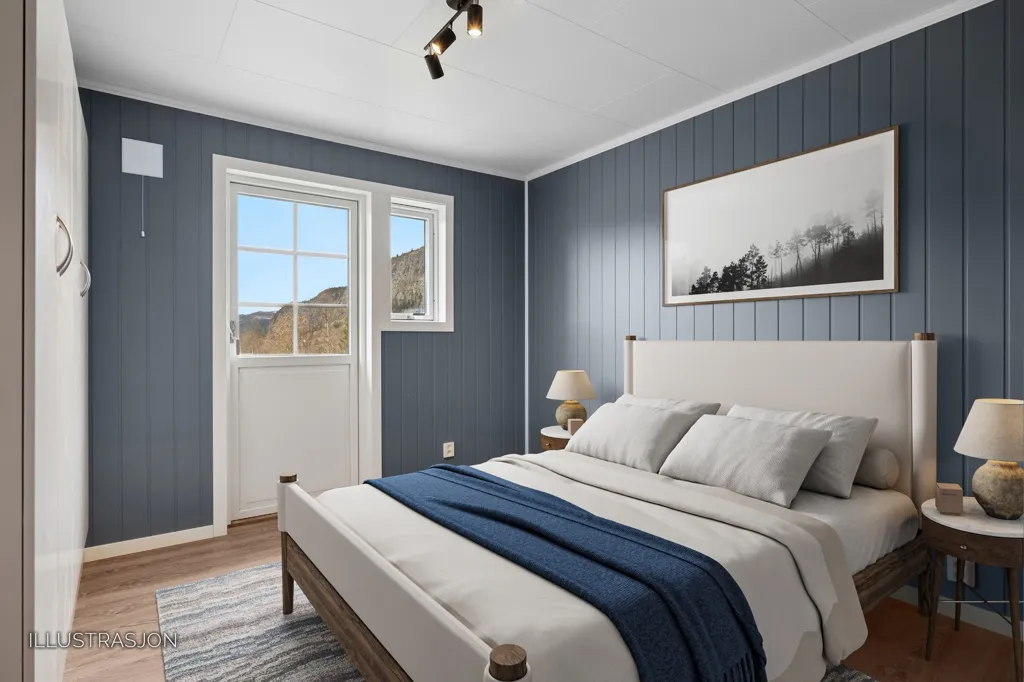 Chambres - Detached House with Double Garage in Stavadalen